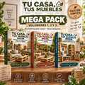 Mega Pack: Construí más de 30 muebles con pallets con los 3 volúmenes + 3 bonos exclusivos